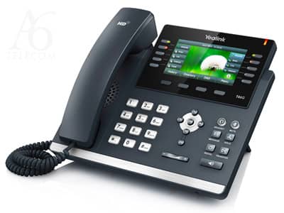A6telecom - équipement téléphonique pour professionels - Yealink t46g